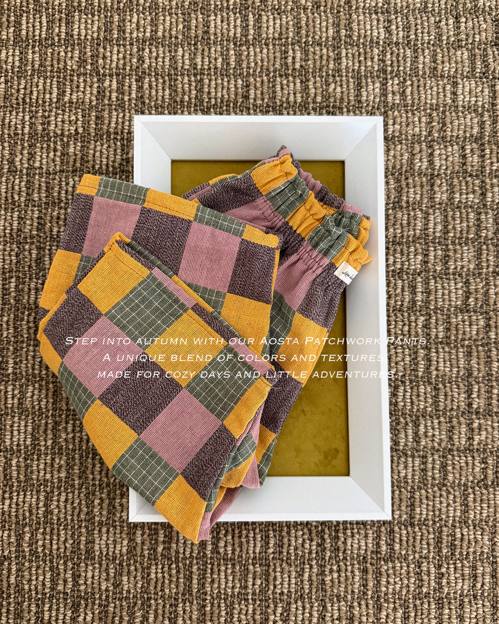 [PRÉCOMMANDE] Pantalon patchwork
