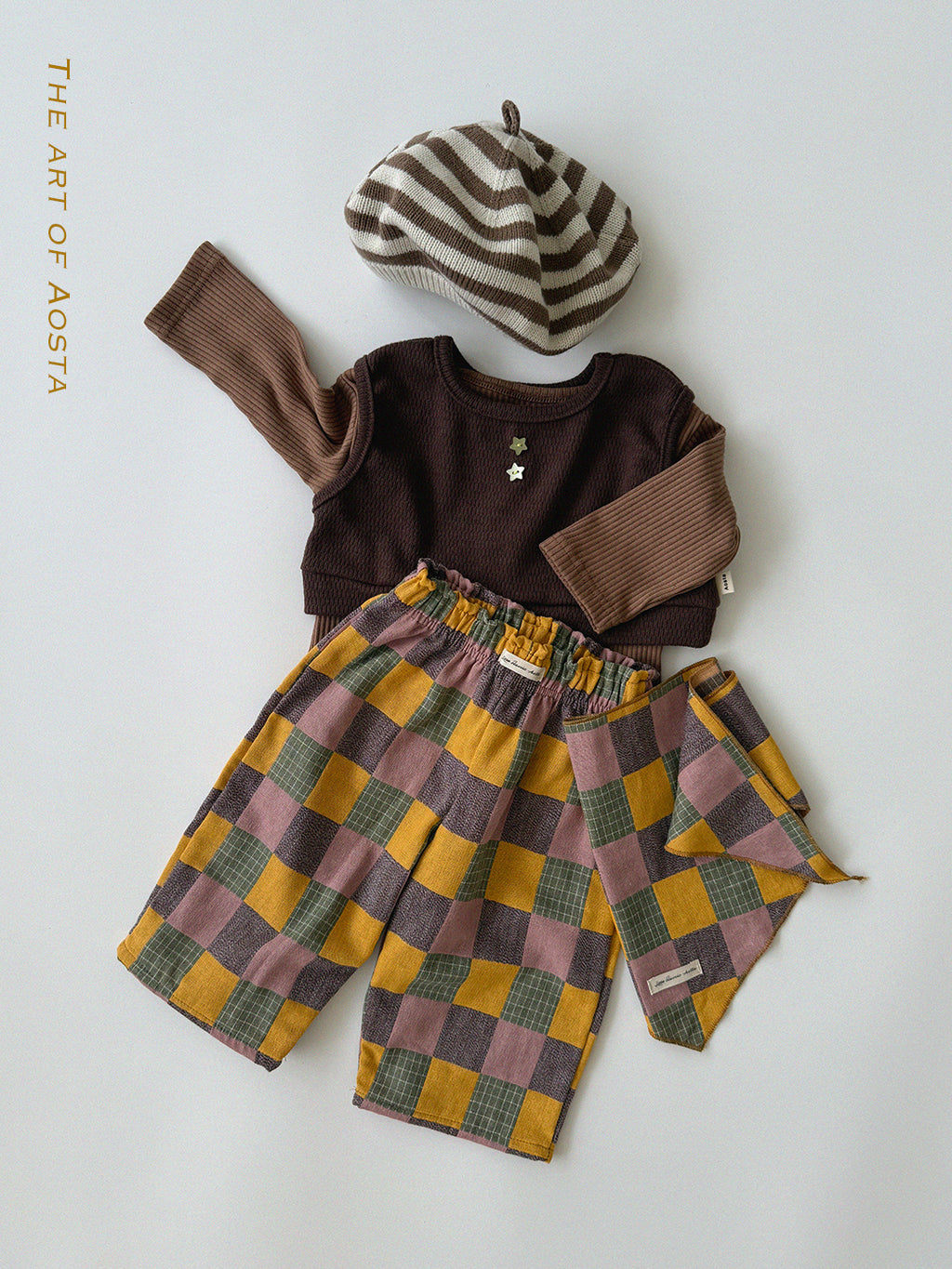 [PRÉCOMMANDE] Pantalon patchwork