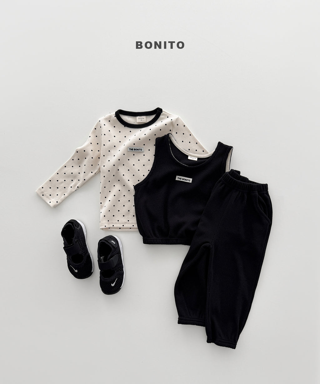 [PRÉCOMMANDE] Ensemble jogging gilet texturé gaufré