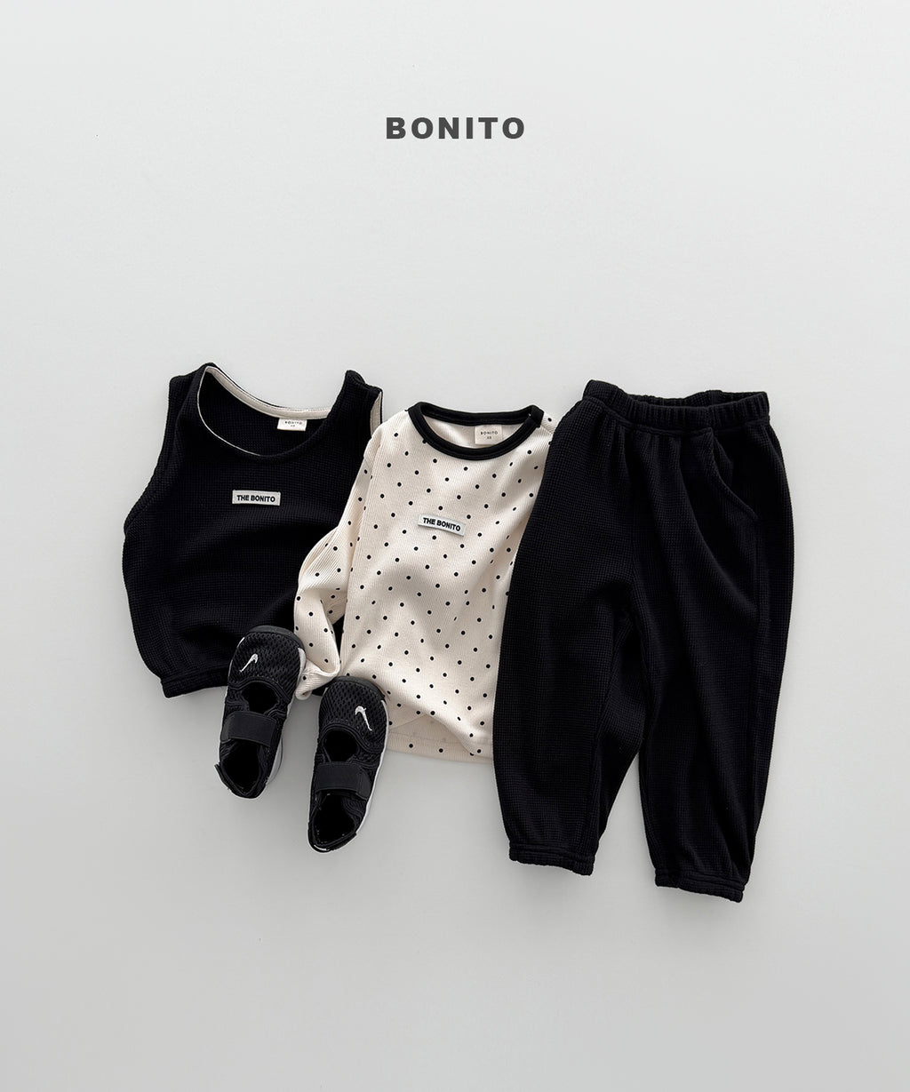 [PRÉCOMMANDE] Ensemble jogging gilet texturé gaufré