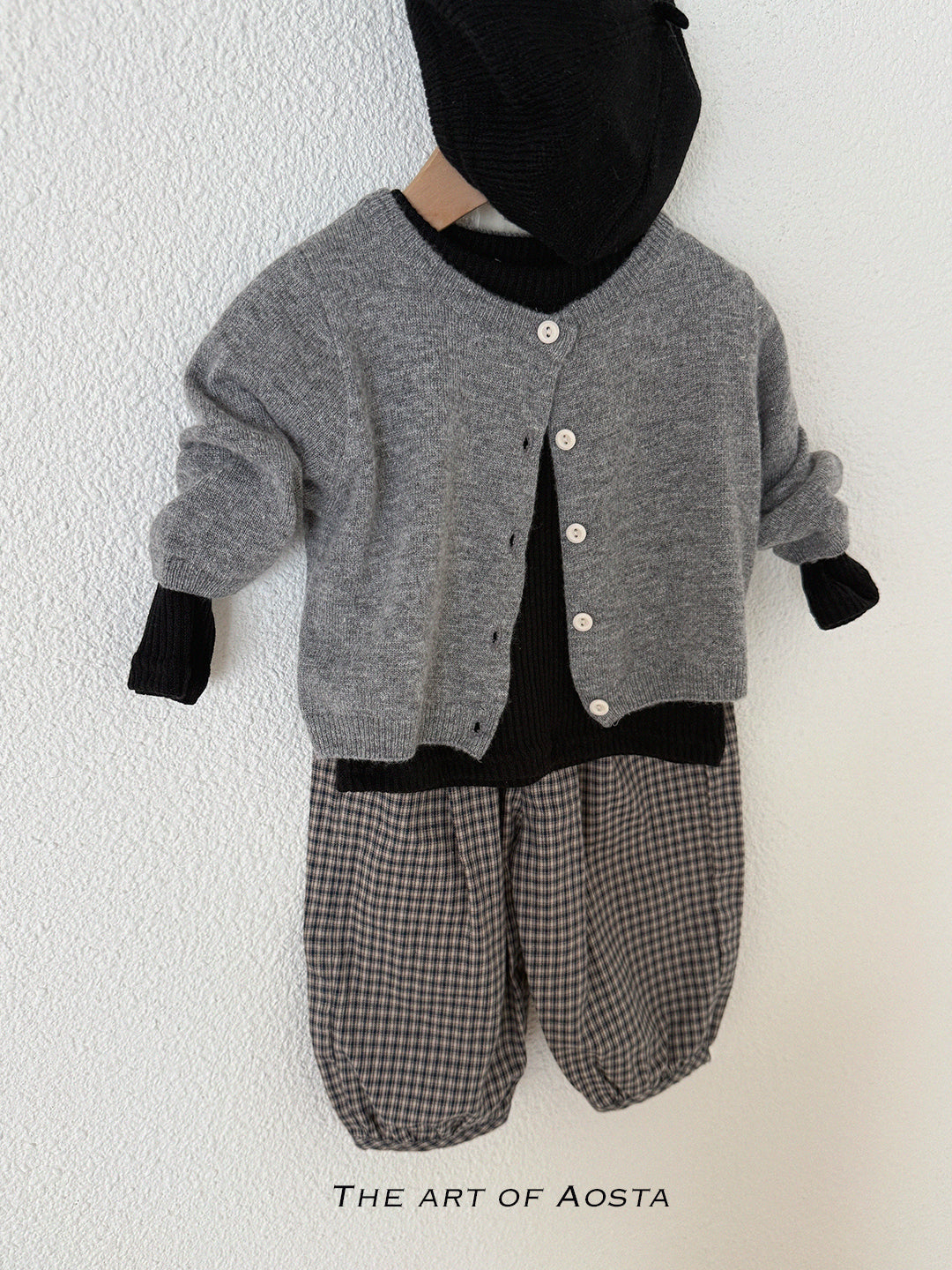 [PRÉCOMMANDE] Pantalon bouffant à carreaux