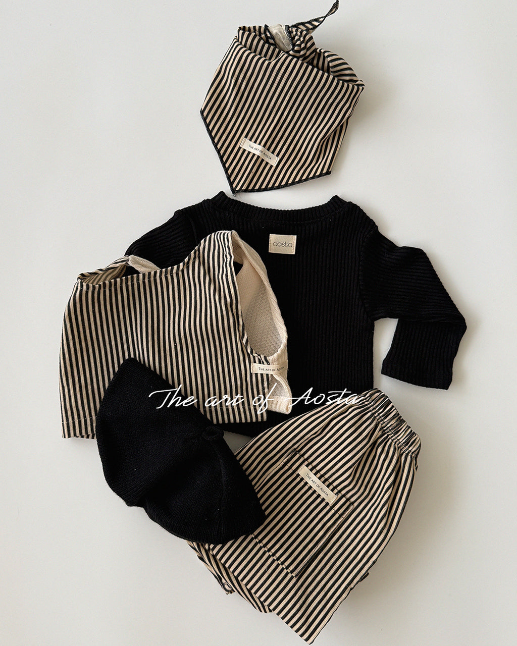 [PRÉCOMMANDE] T-shirt côtelé à manches longues