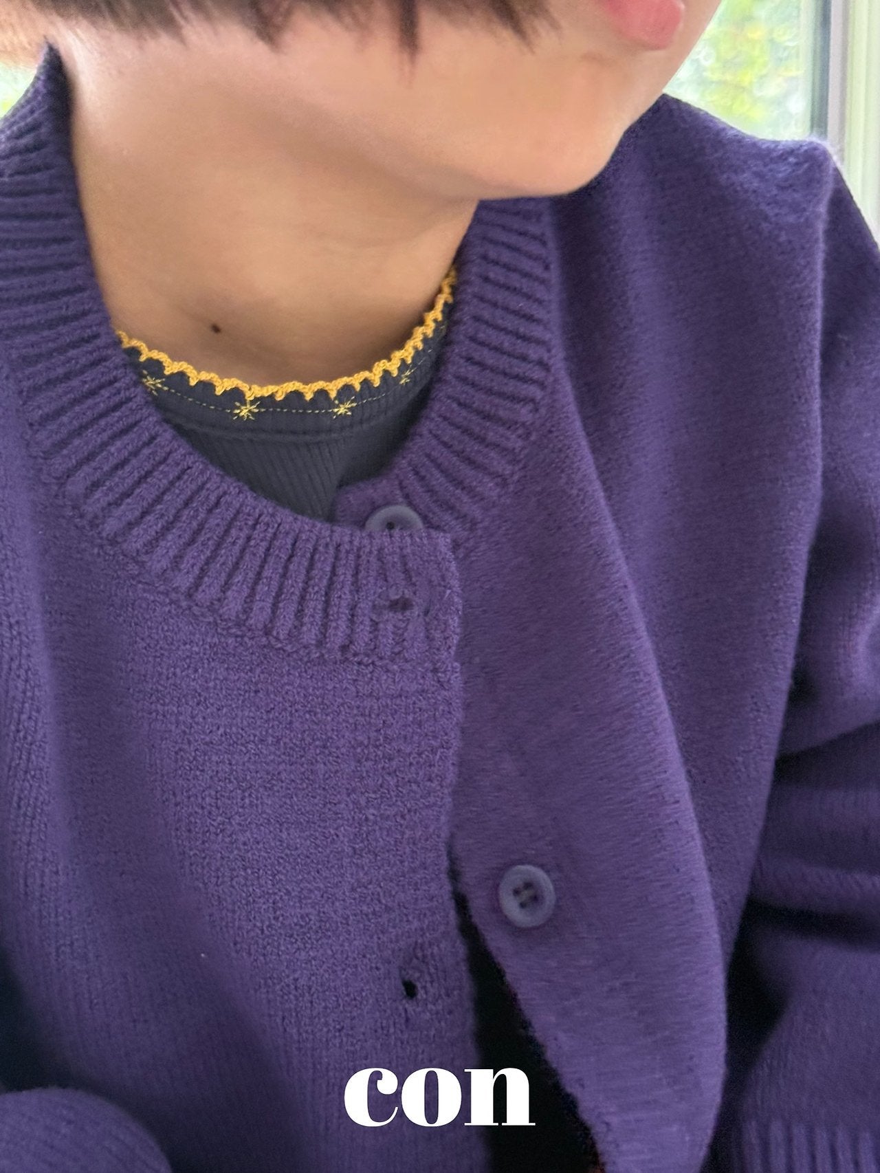 [PRÉCOMMANDE] Cardigan Col Rond