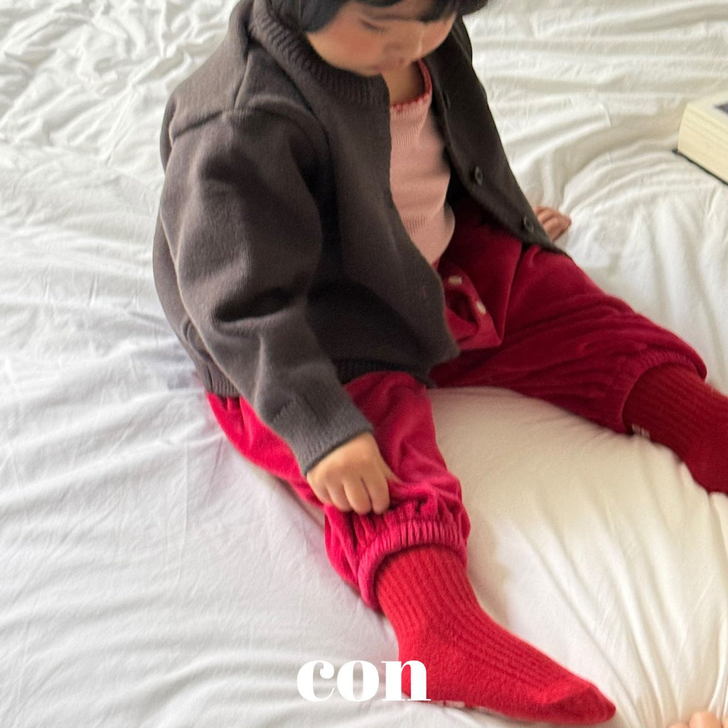 [PRÉCOMMANDE] Pantalon de jogging en velours
