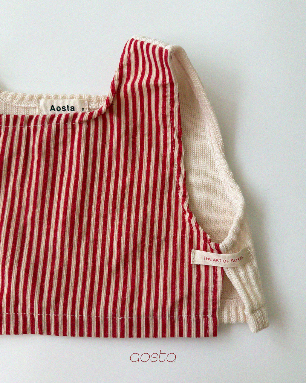 [PRÉCOMMANDE] Gilet court rayé