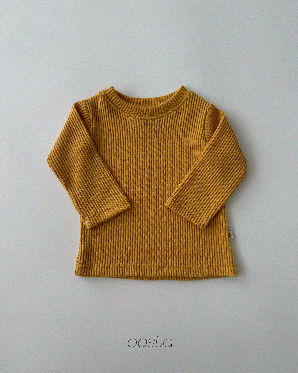 [PRÉCOMMANDE] T-shirt côtelé à manches longues