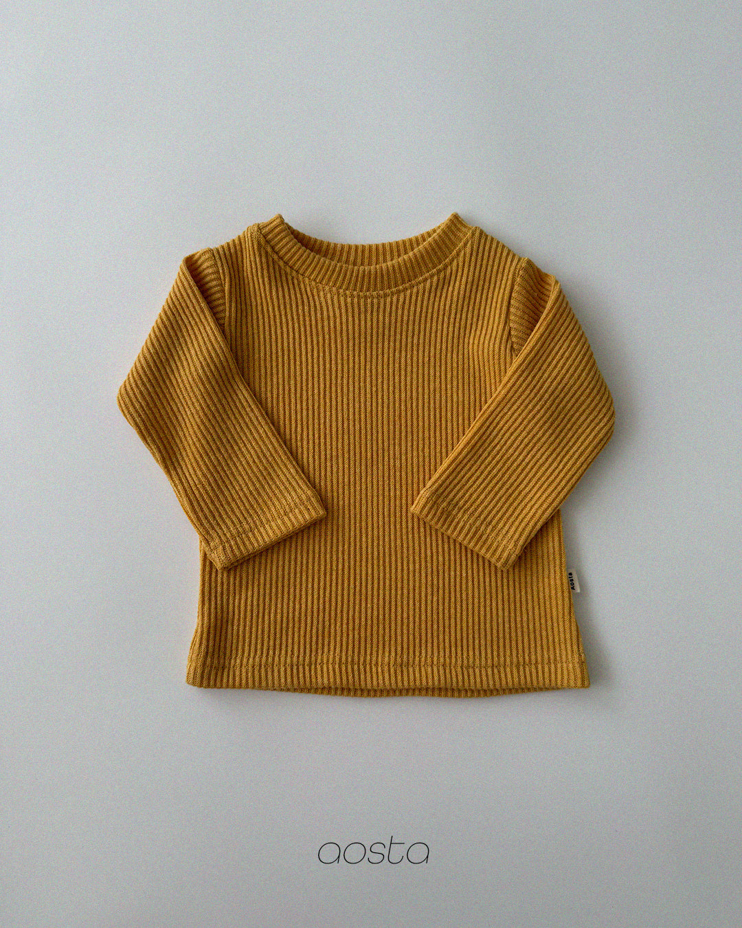 [PRÉCOMMANDE] T-shirt côtelé à manches longues