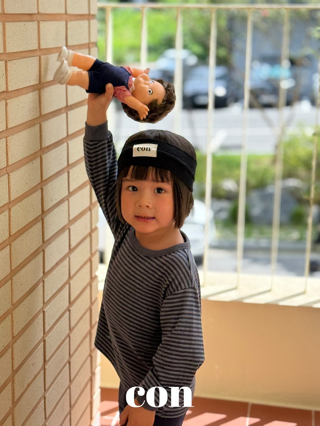 [PRÉCOMMANDE] Haut à manches longues en tricot rayé