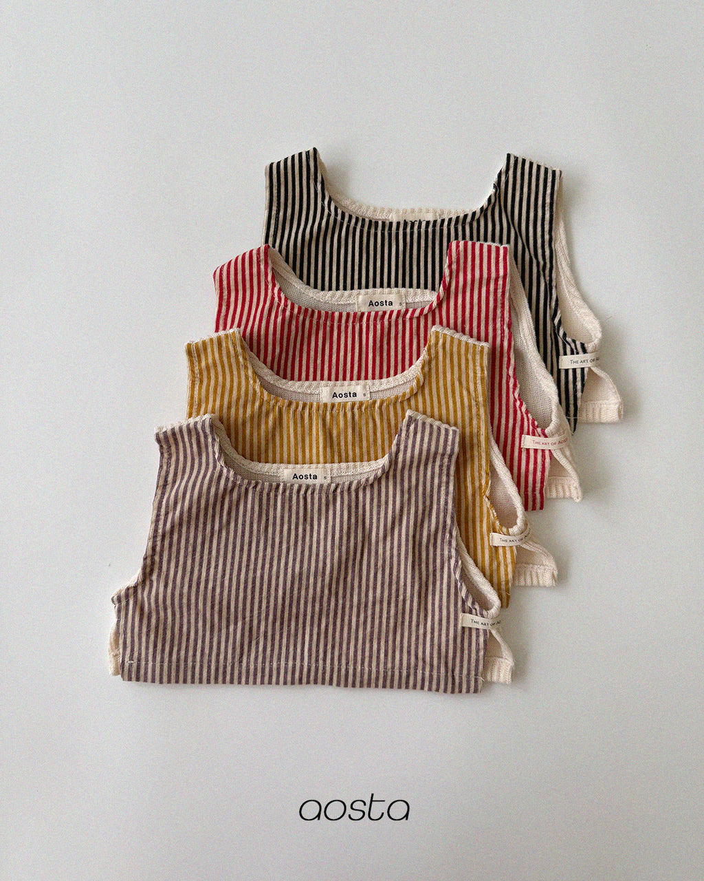 [PRÉCOMMANDE] Gilet court rayé