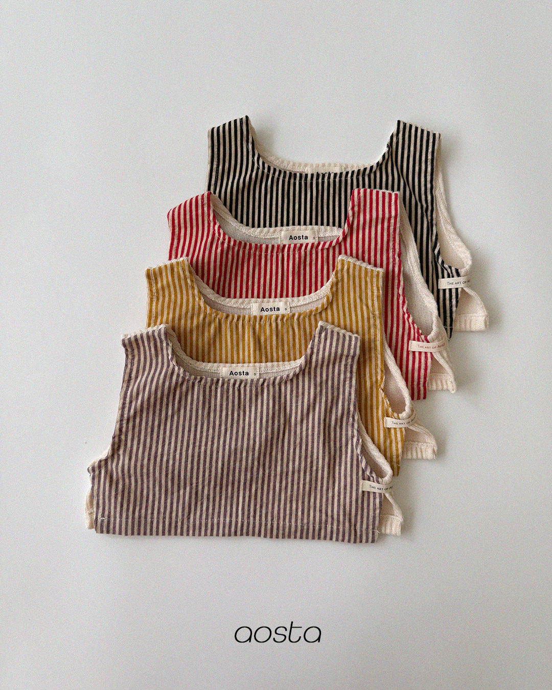 [PRÉCOMMANDE] Gilet court rayé
