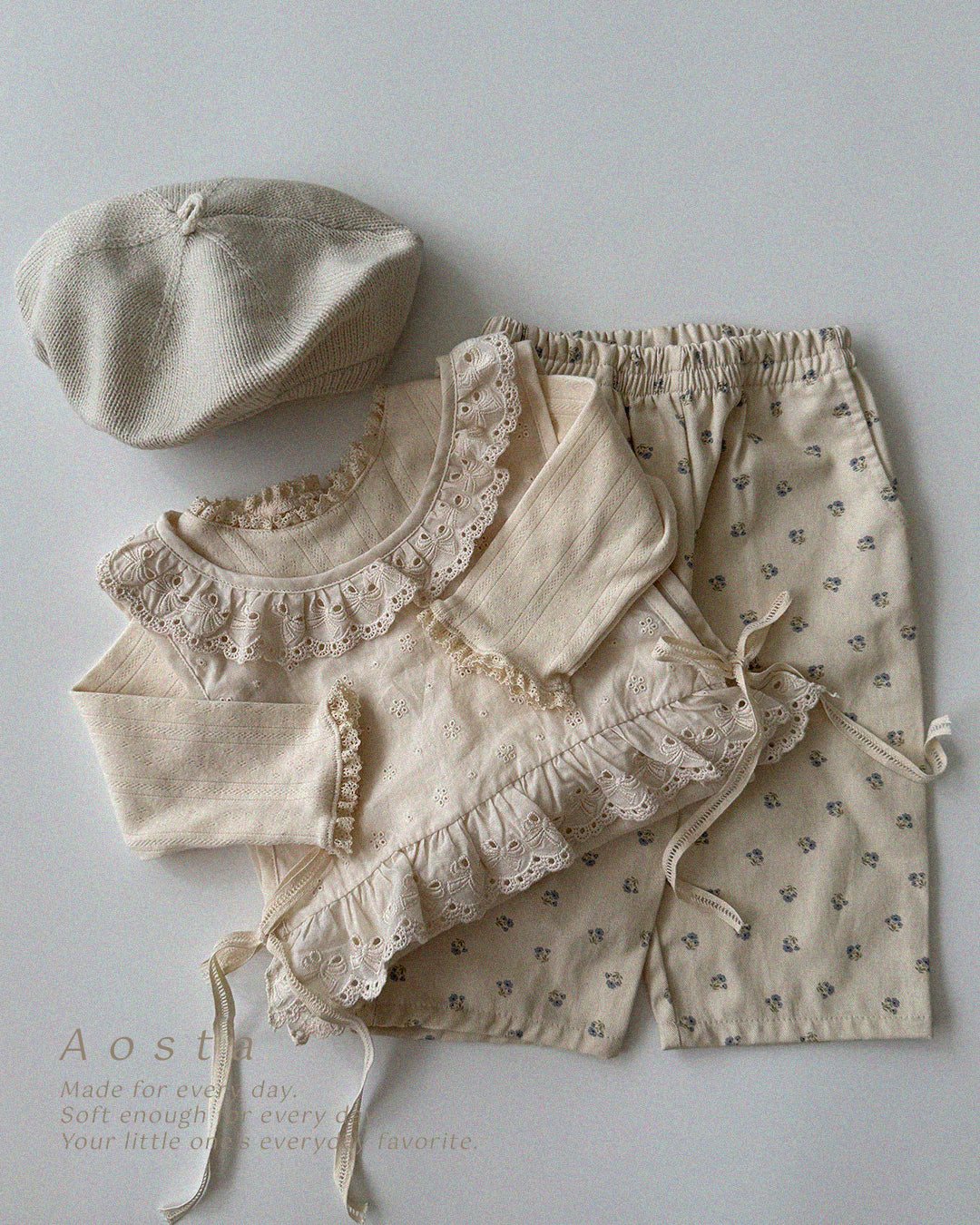 [PRÉCOMMANDE] Haut en maille ajourée