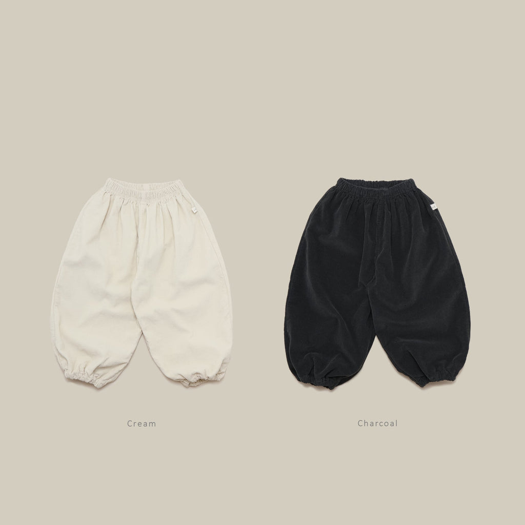 Corduroy Balloon Pants
