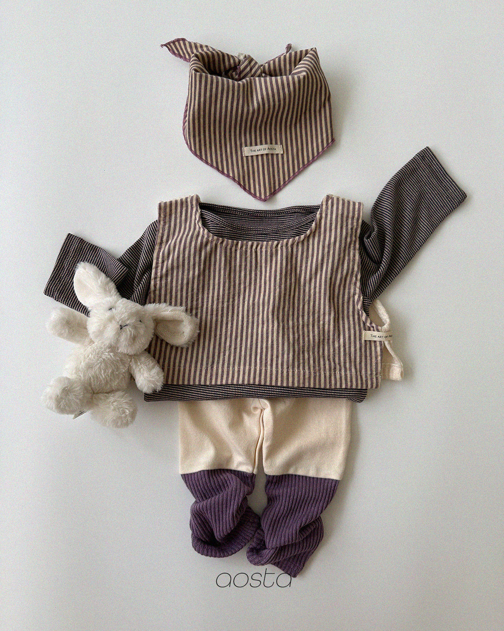 [PRÉCOMMANDE] Gilet court rayé