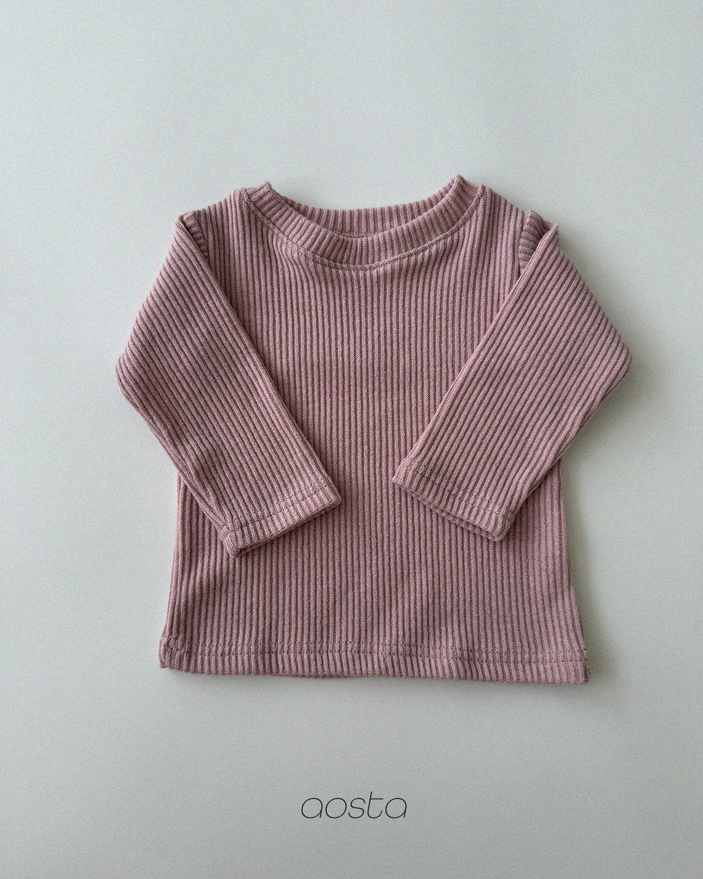 [PRÉCOMMANDE] T-shirt côtelé à manches longues