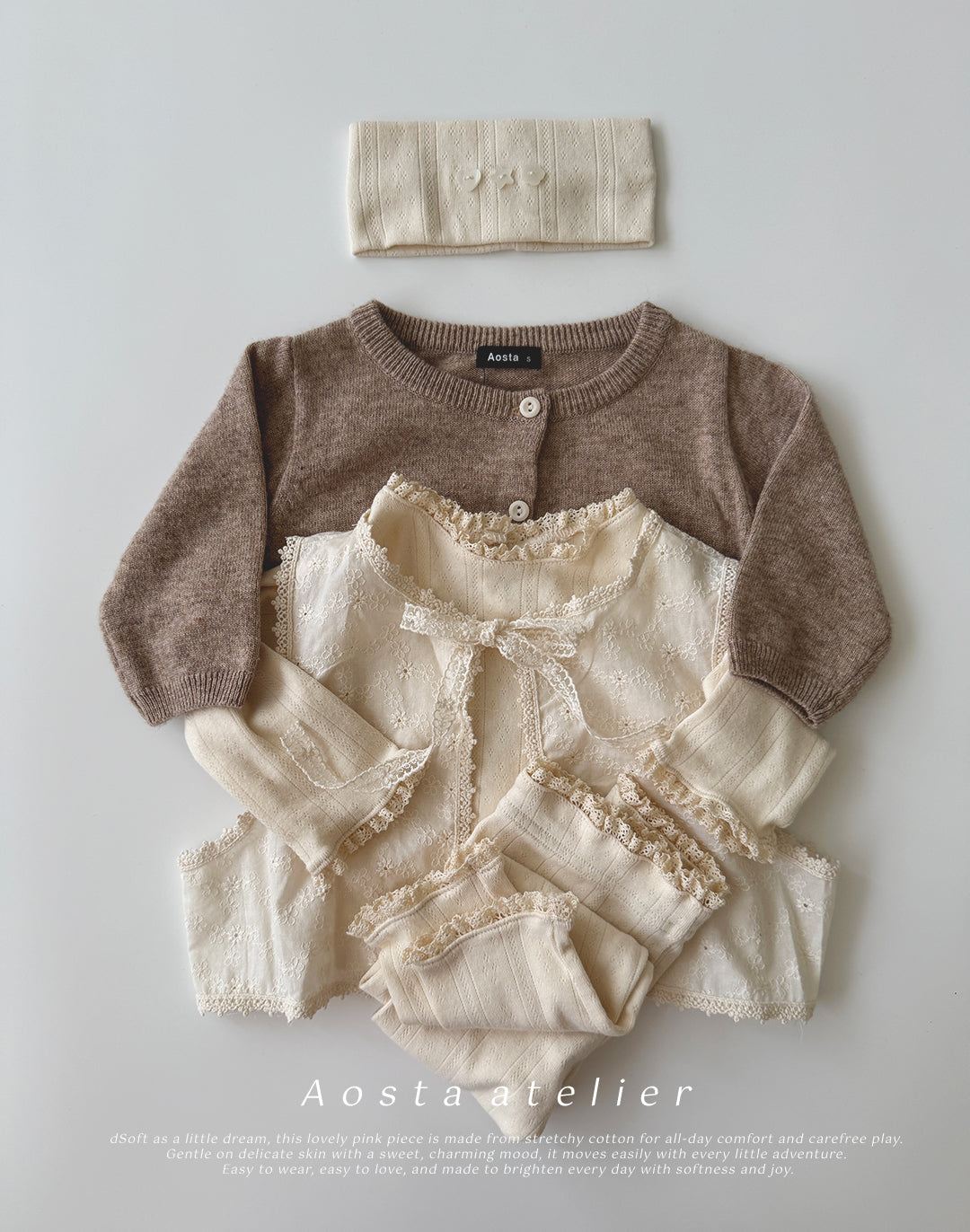 [PRÉCOMMANDE] Haut en maille ajourée