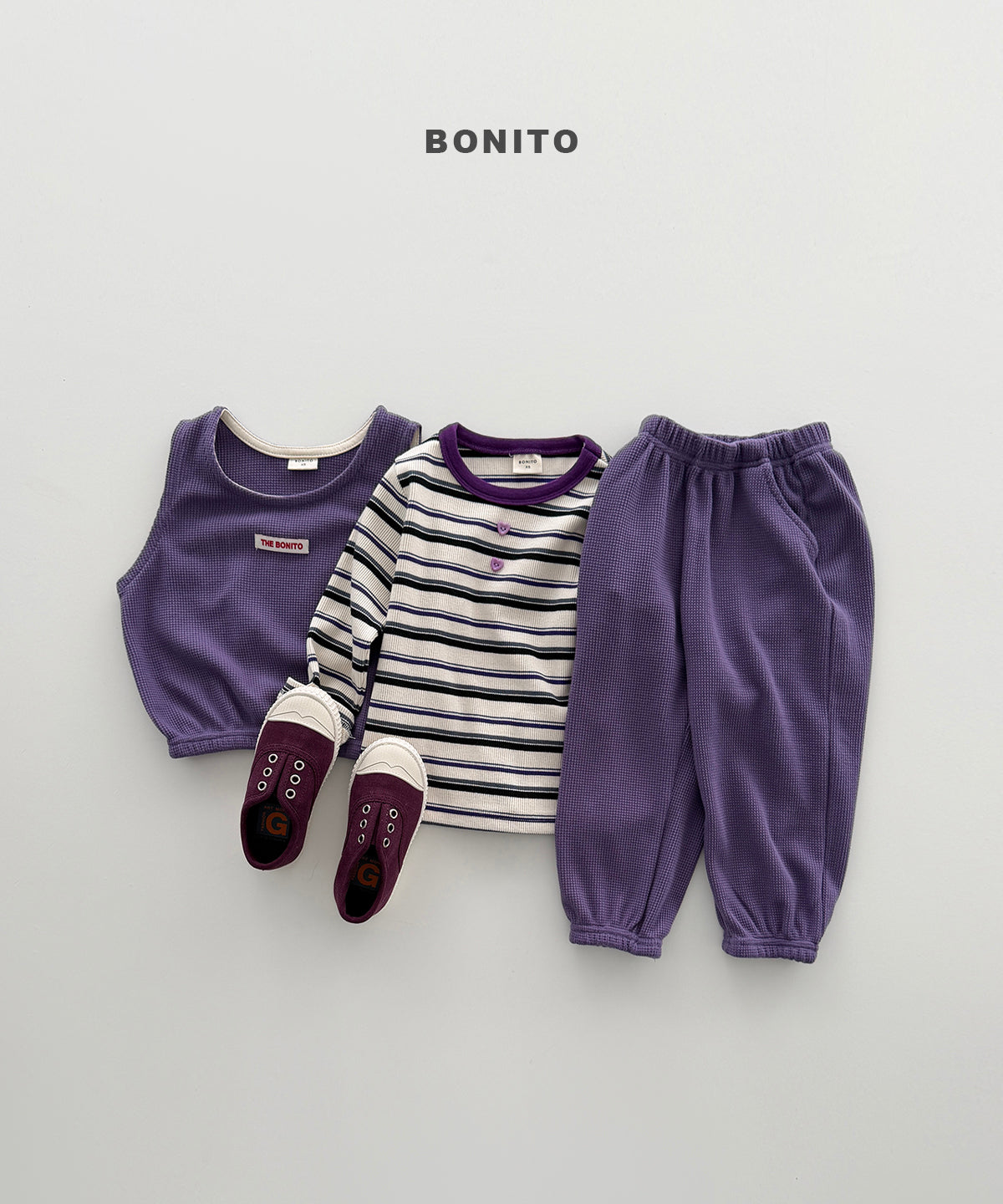 [PRÉCOMMANDE] Ensemble jogging gilet texturé gaufré