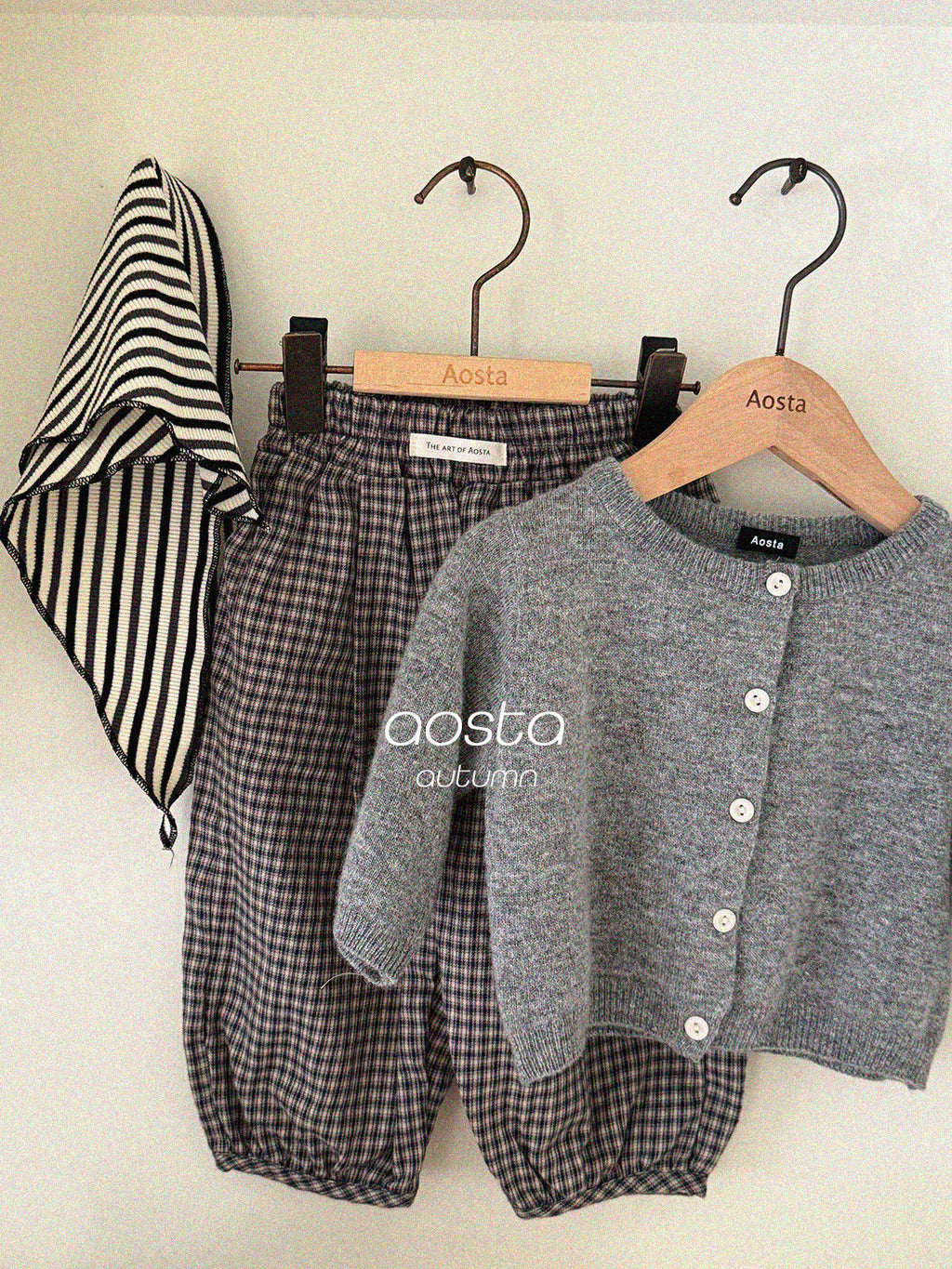 [PRÉCOMMANDE] Pantalon bouffant à carreaux