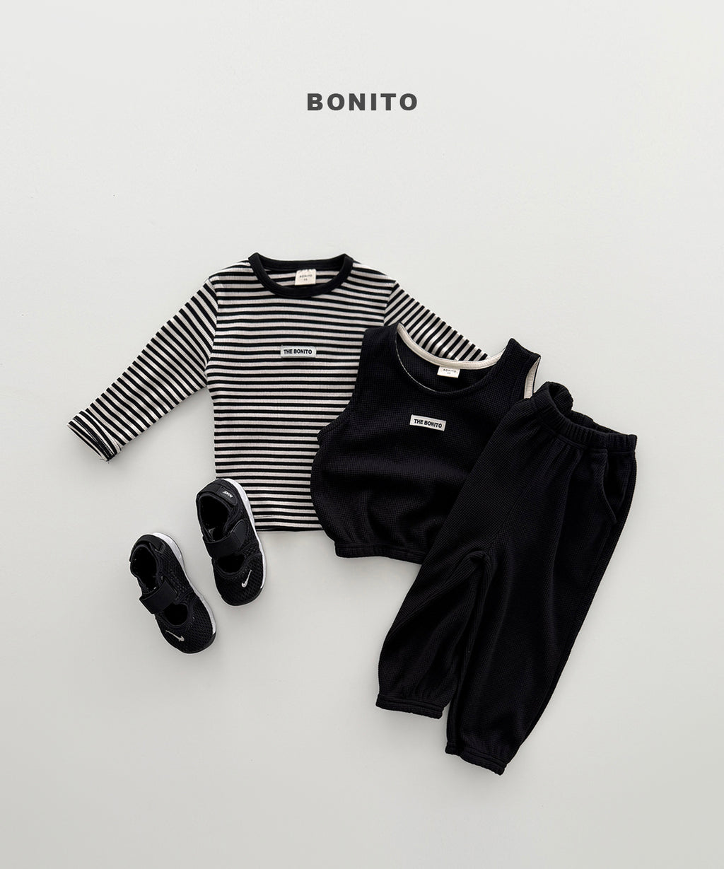 [PRÉCOMMANDE] Ensemble jogging gilet texturé gaufré