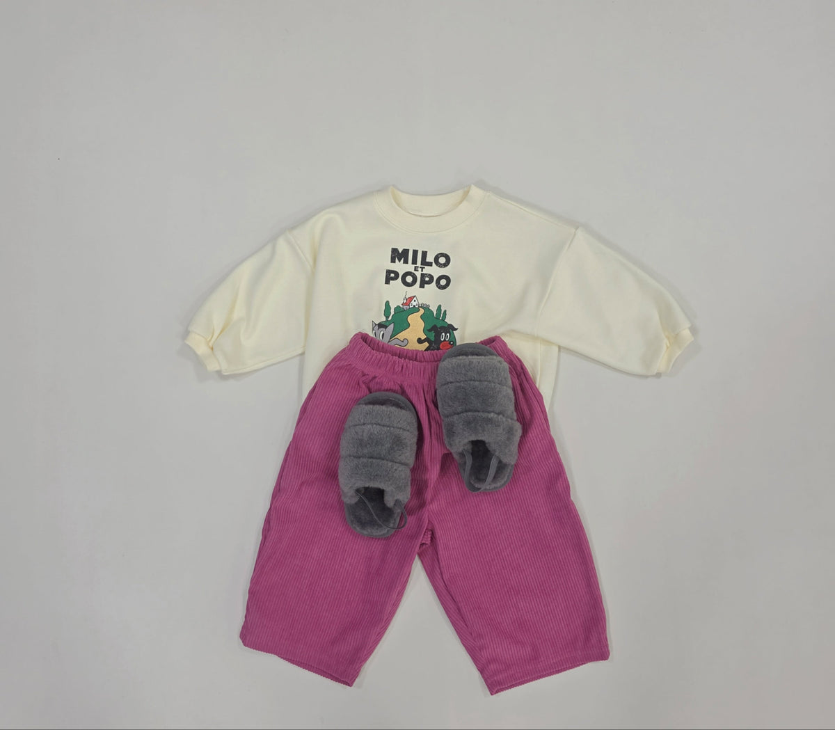 Corduroy Barrel Pants