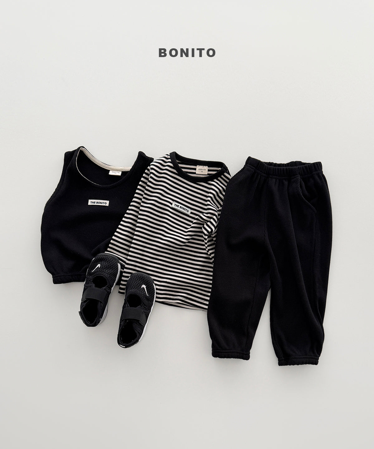 [PRÉCOMMANDE] Ensemble jogging gilet texturé gaufré