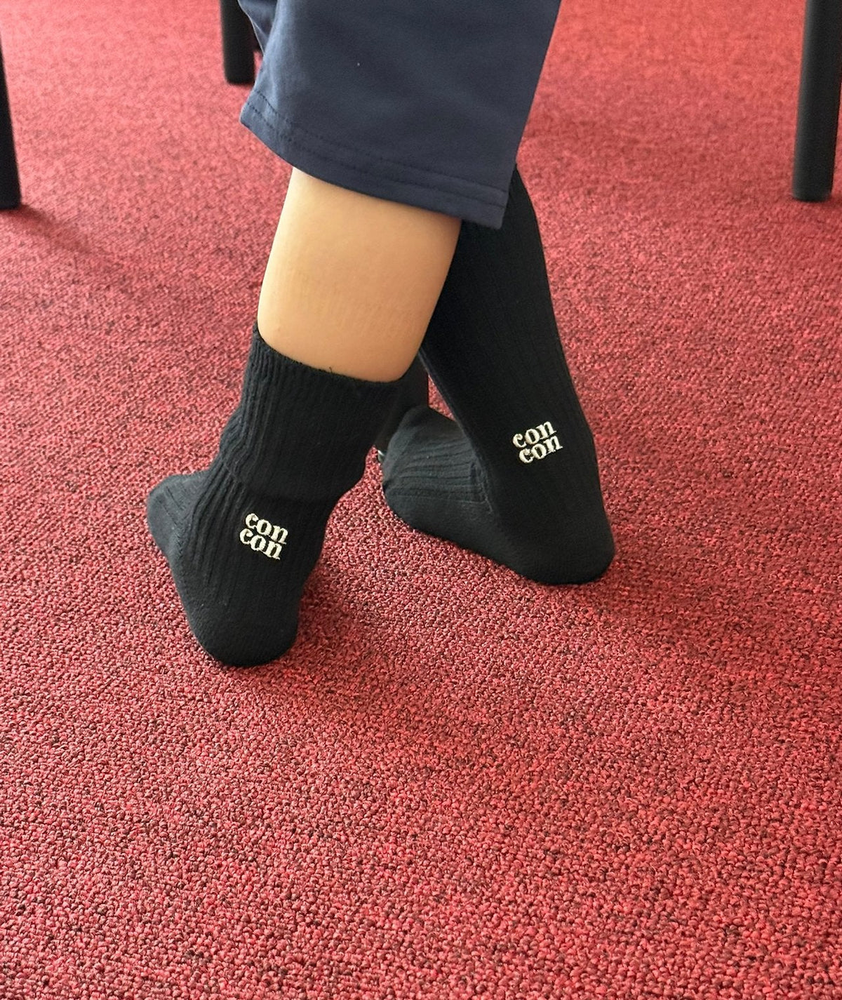 Colour Ribbed Socks
