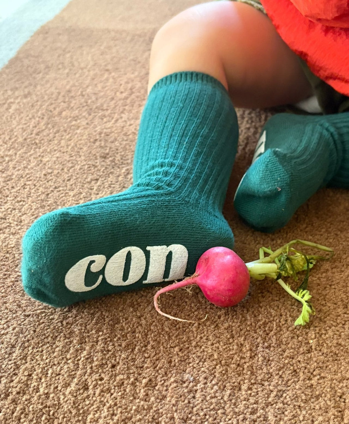 Colour Ribbed Socks