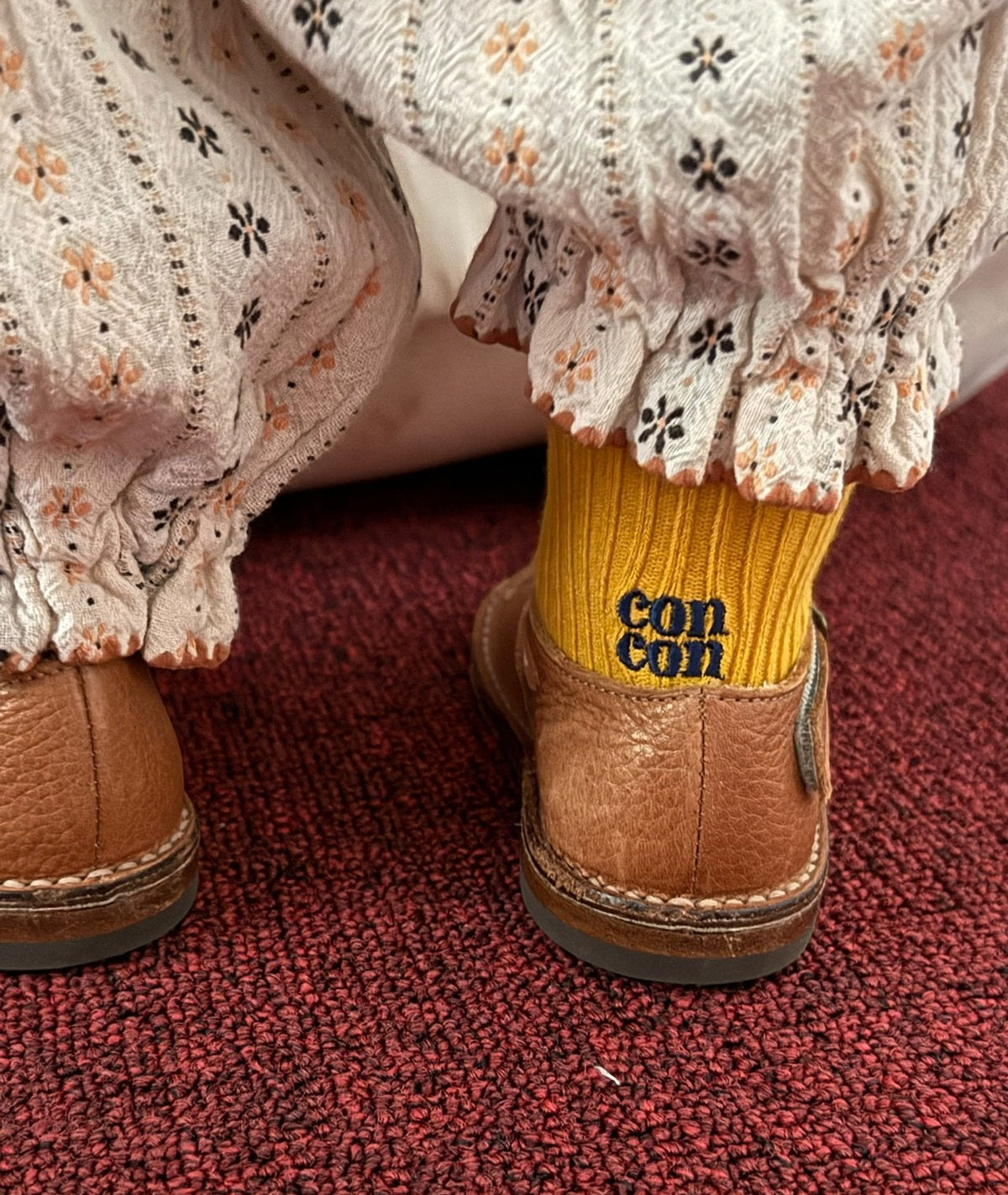 Colour Ribbed Socks