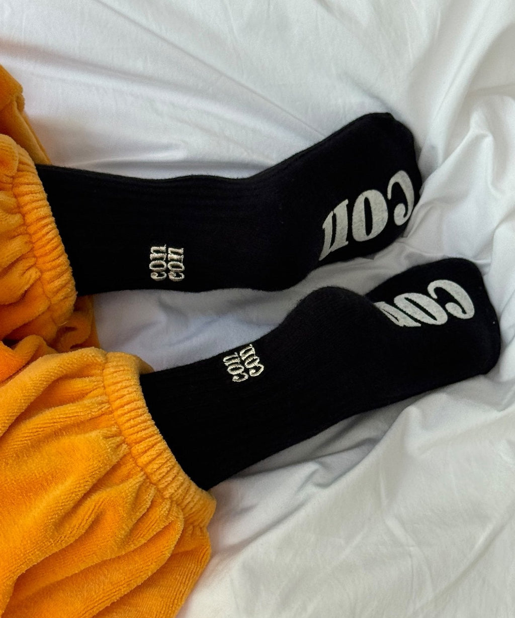 Colour Ribbed Socks