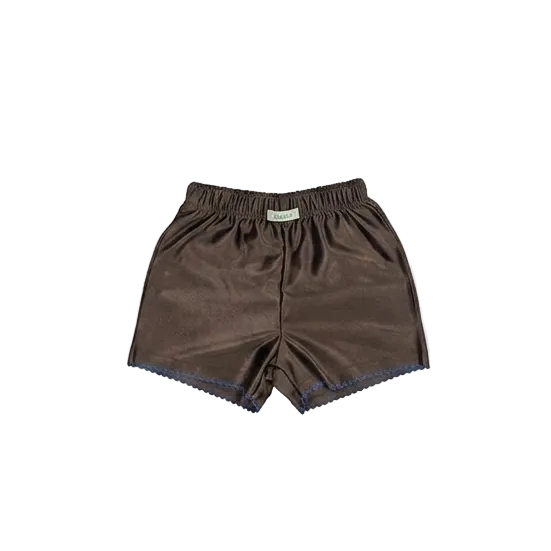 Glossy Jersey Shorts