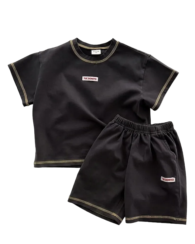 Boxy Cotton Matching Set