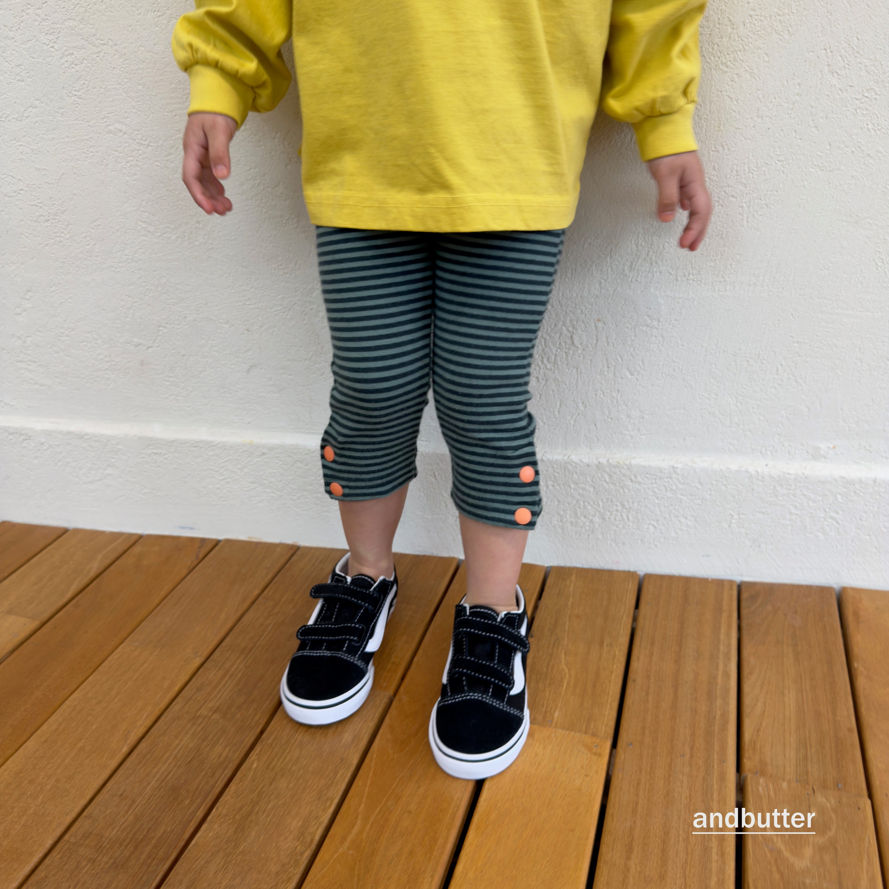[PRÉCOMMANDE] Legging Capri à boutons