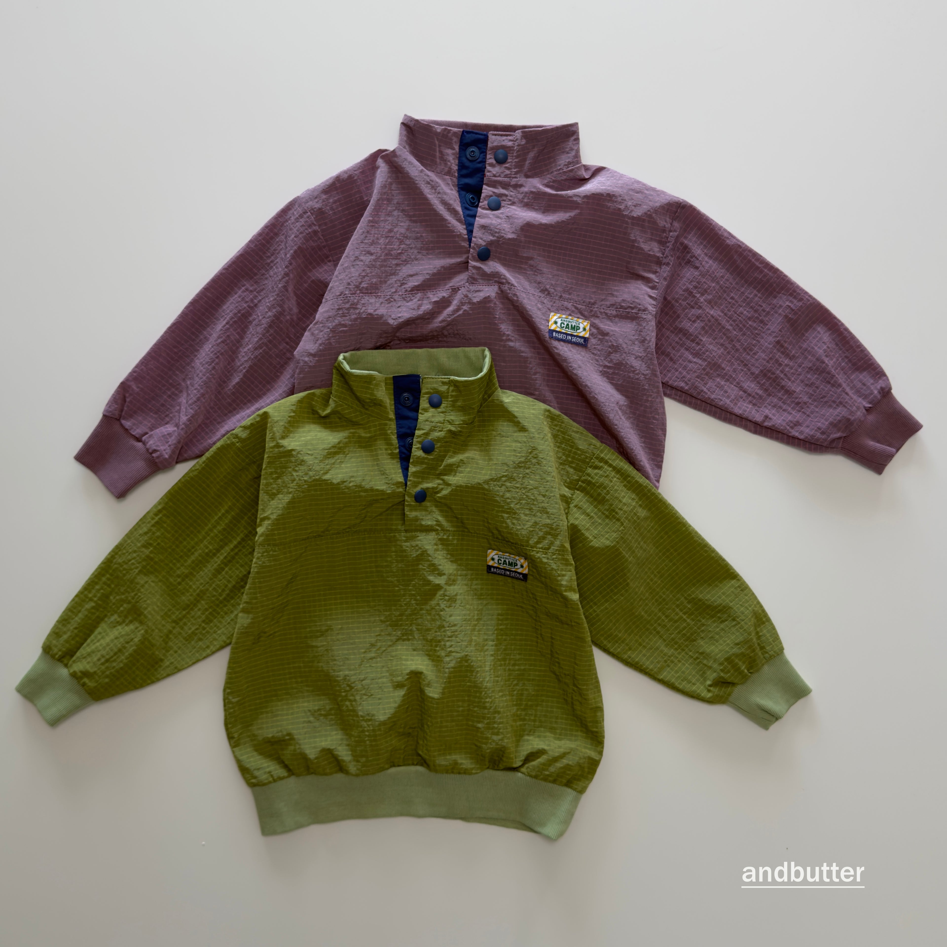 [PRÉCOMMANDE] Anorak demi-zippé à boutons