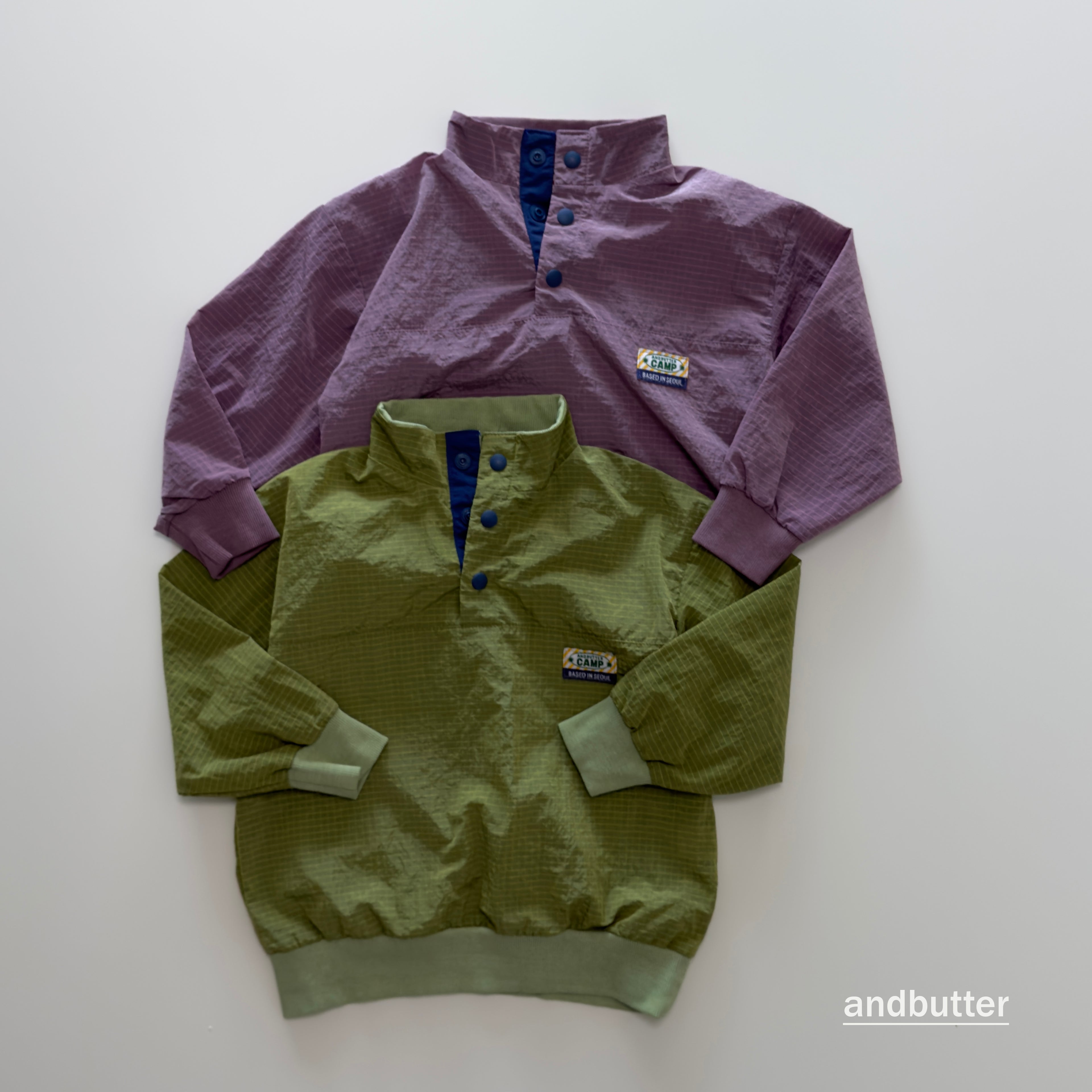 [PRÉCOMMANDE] Anorak demi-zippé à boutons