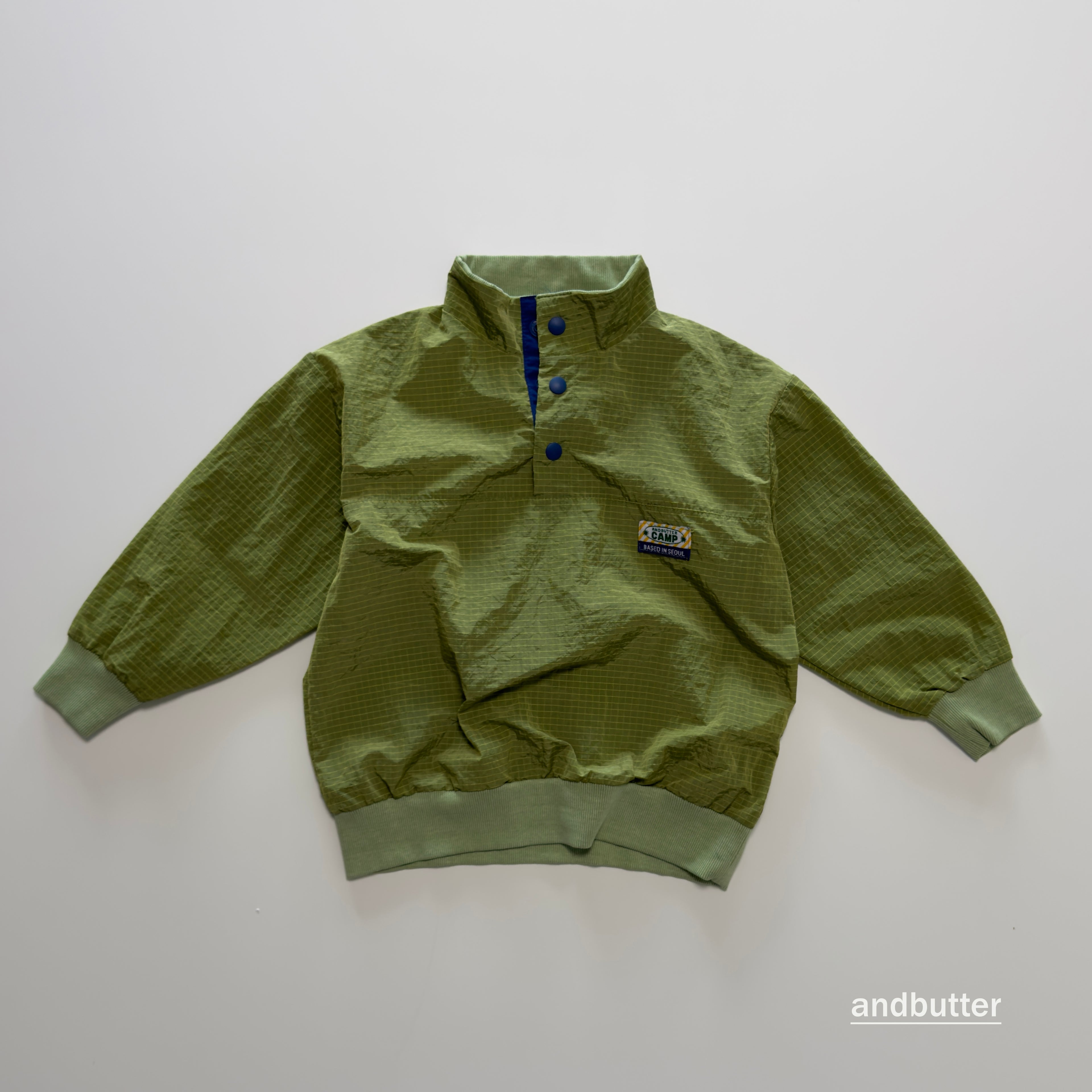 [PRÉCOMMANDE] Anorak demi-zippé à boutons
