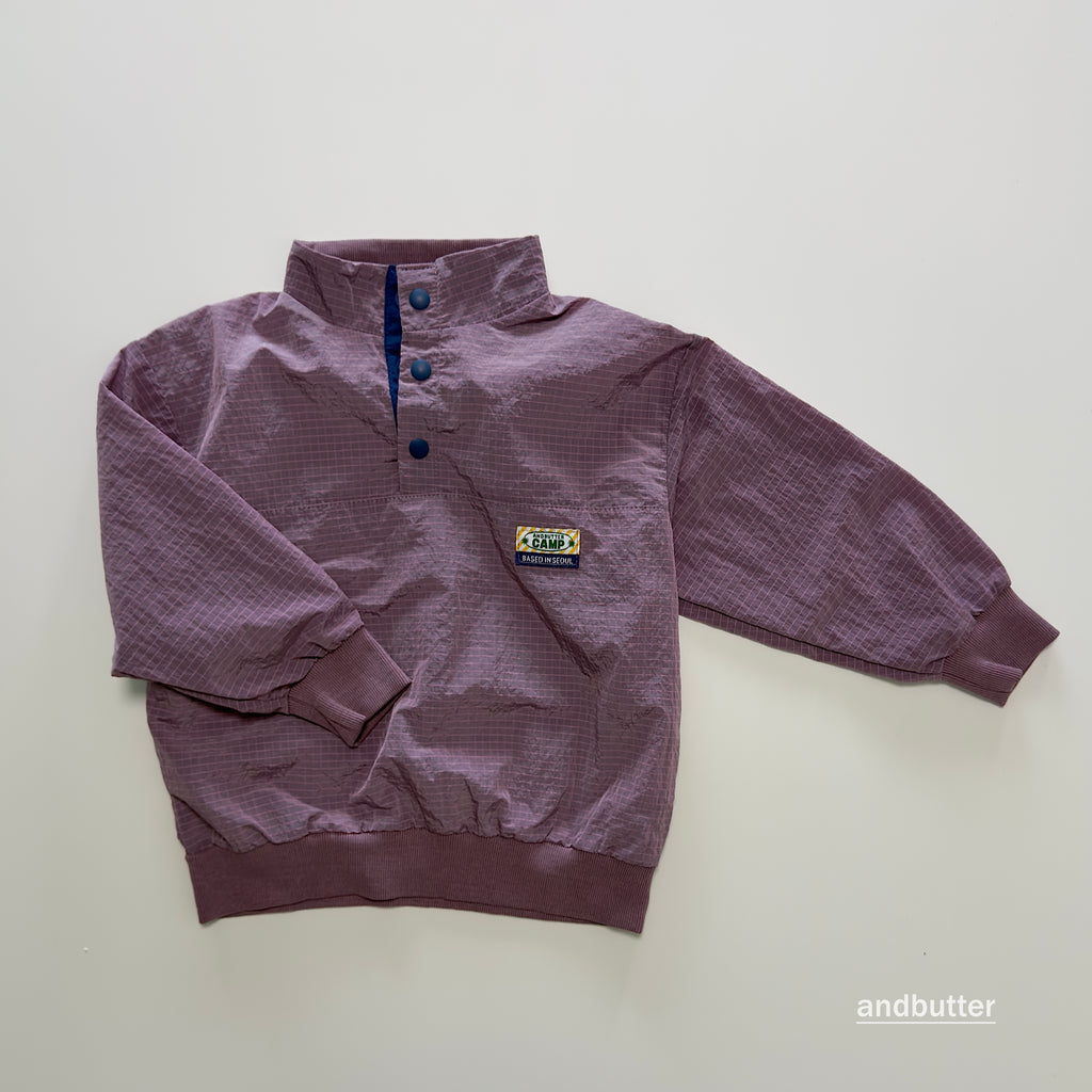 [PRÉCOMMANDE] Anorak demi-zippé à boutons