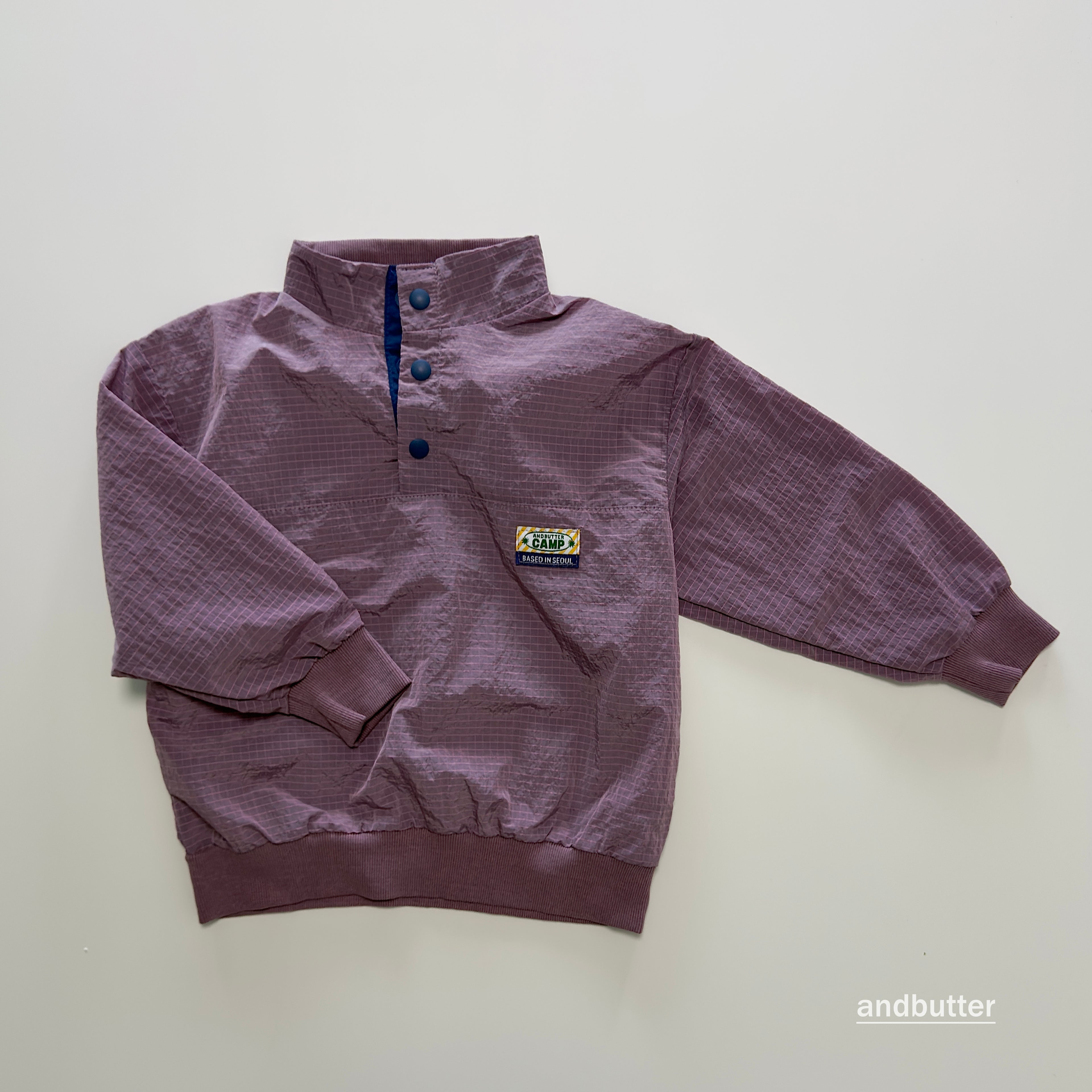 [PRÉCOMMANDE] Anorak demi-zippé à boutons