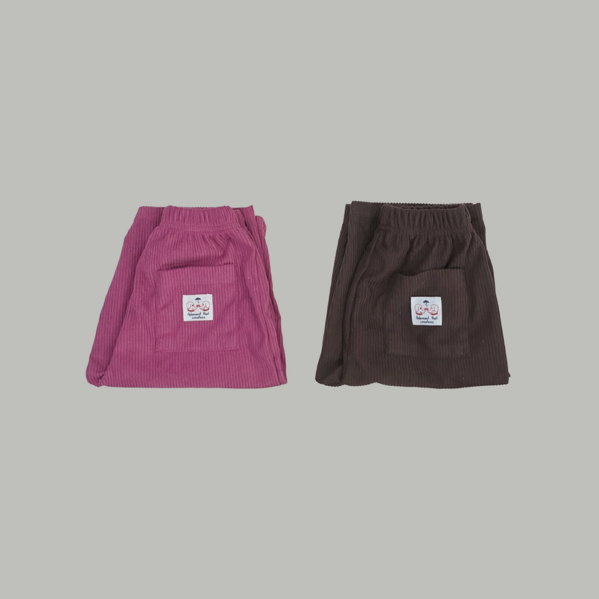 Corduroy Barrel Pants