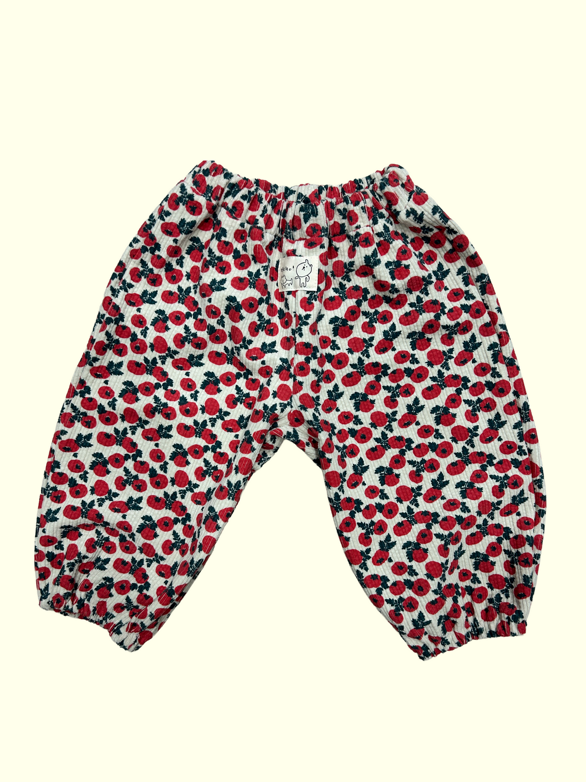 Corduroy Tomato Balloon Pants