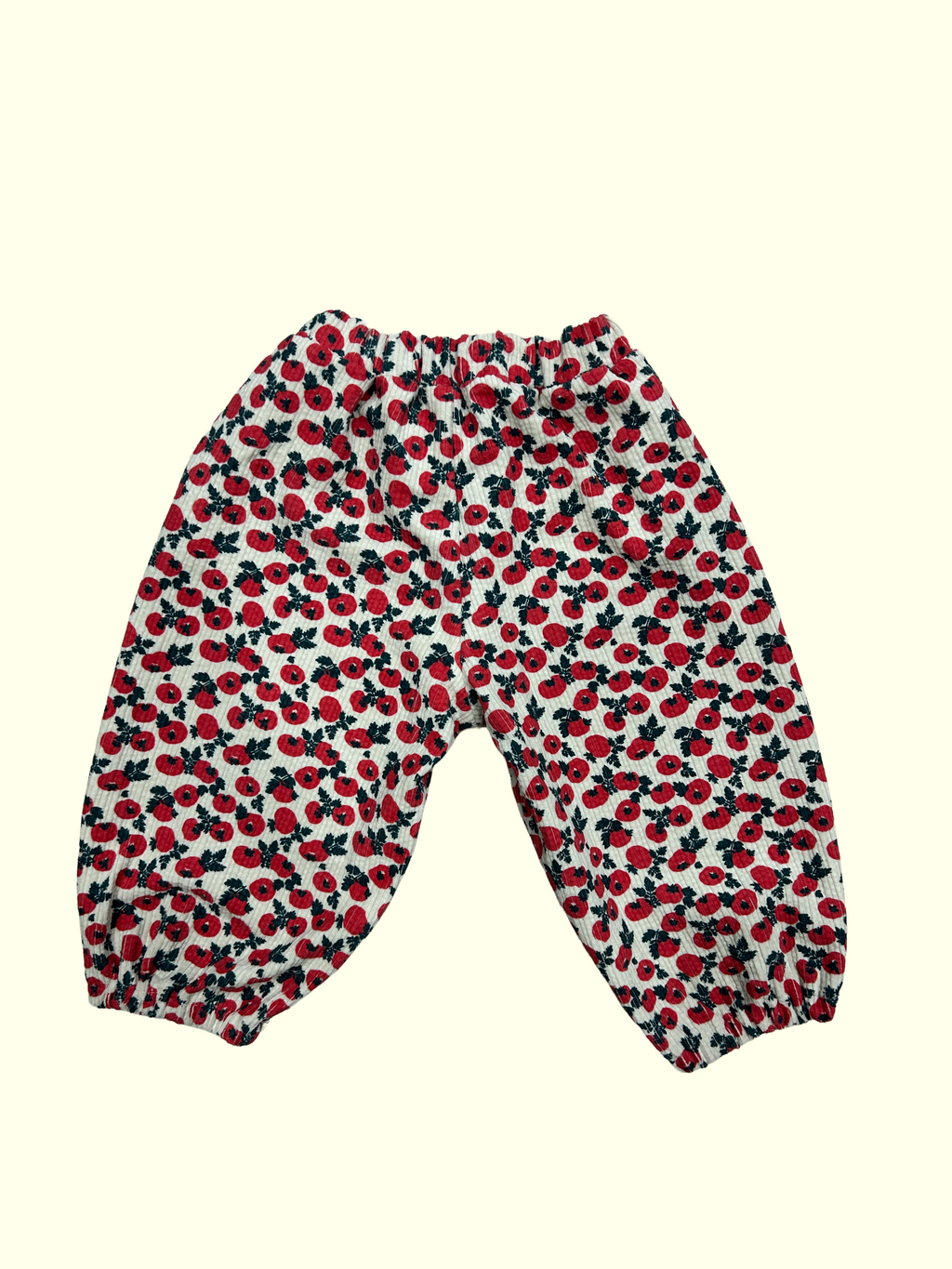 Corduroy Tomato Balloon Pants