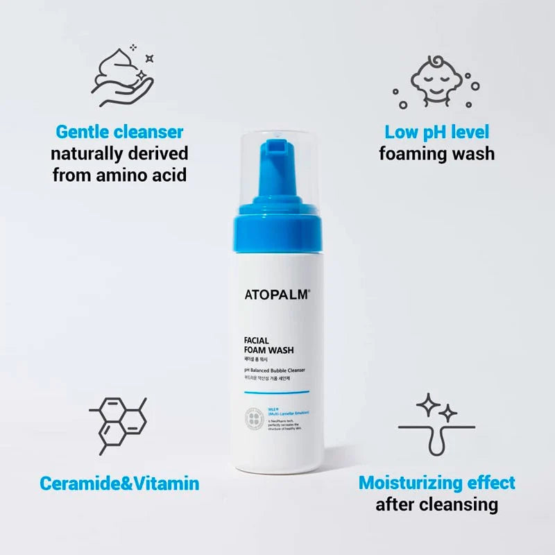 Atopalm Facial Foam Wash 150ml