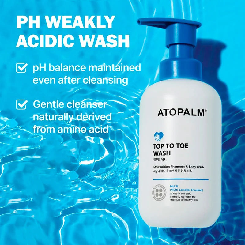 Atopalm Gel lavant corps et cheveux 300 ml