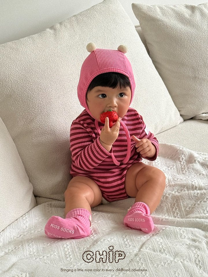 [PRÉCOMMANDE] Body bébé à rayures "Candy Stripe"