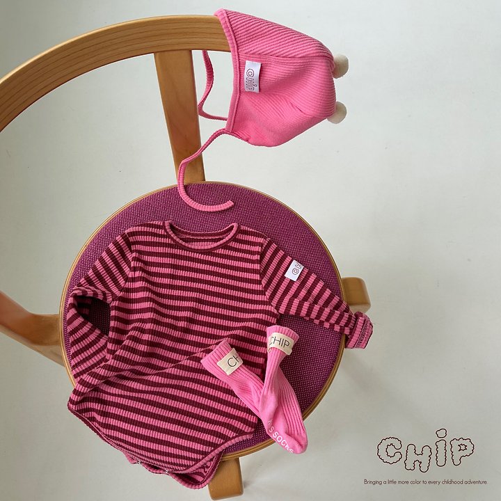 [PRÉCOMMANDE] Body bébé à rayures "Candy Stripe"