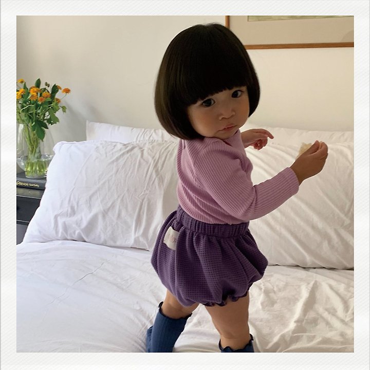 [PRÉCOMMANDE] Haut côtelé bébé coloré