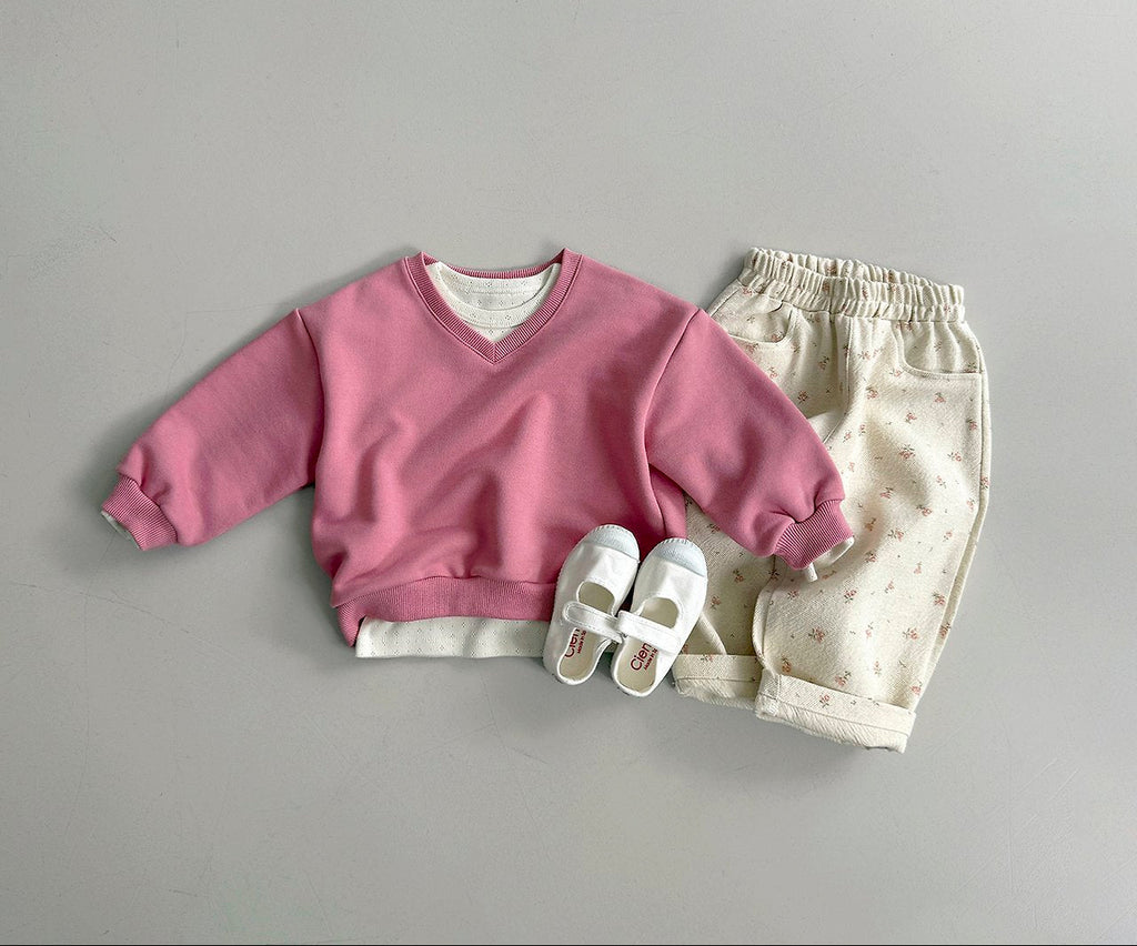 [PRÉCOMMANDE] Sweat-shirt col en V