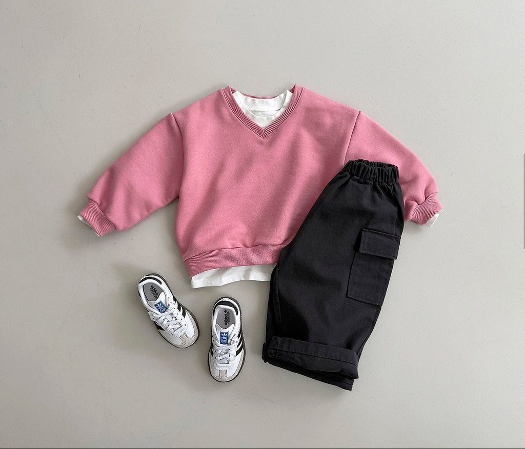 [PRÉCOMMANDE] Sweat-shirt col en V