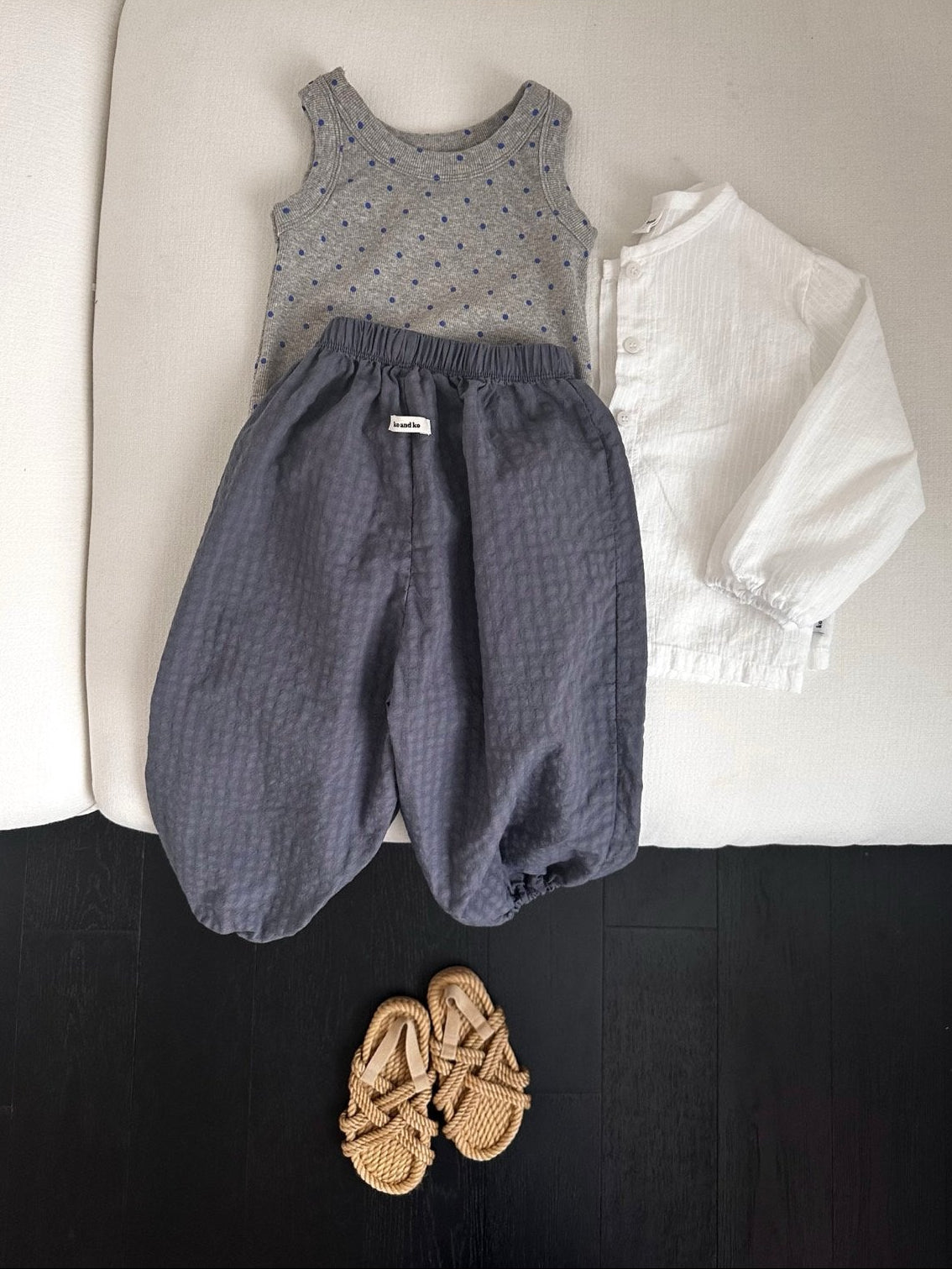 Poplin Balloon Pants