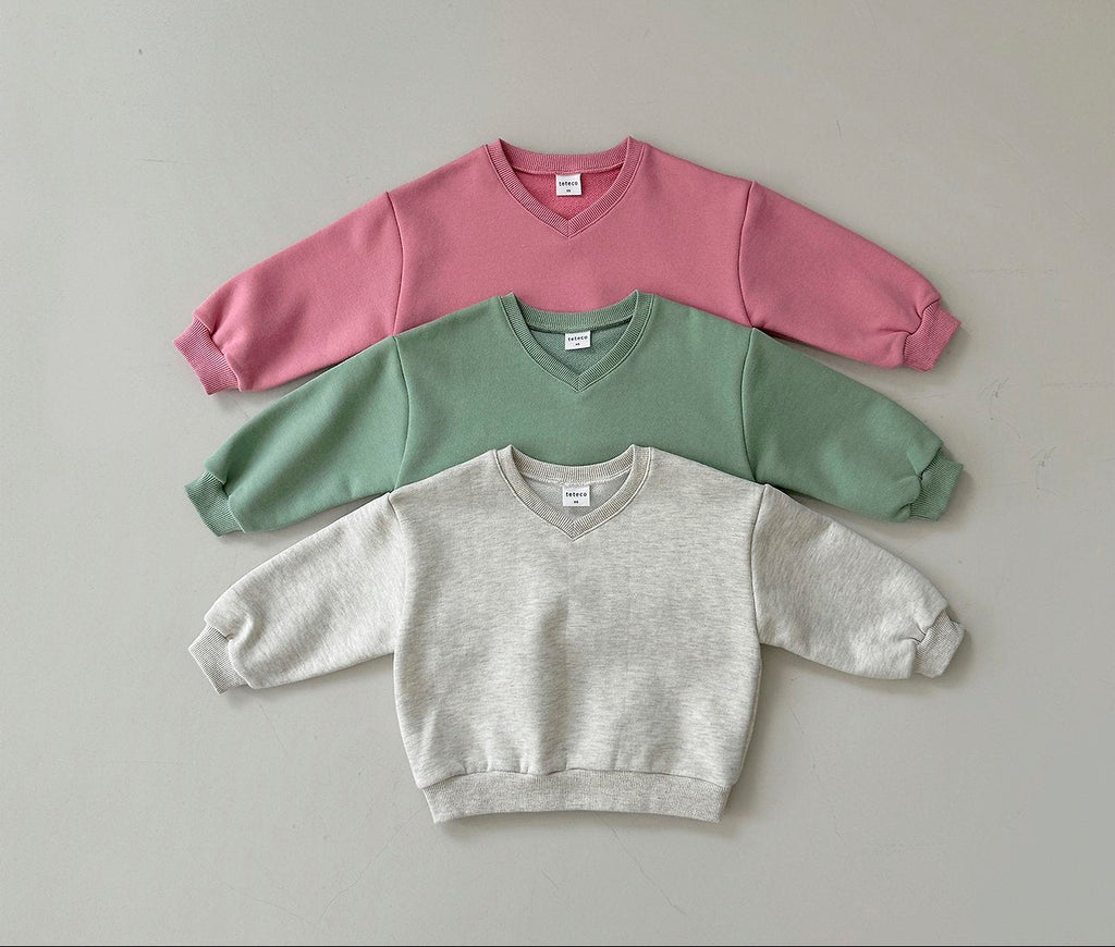 [PRÉCOMMANDE] Sweat-shirt col en V