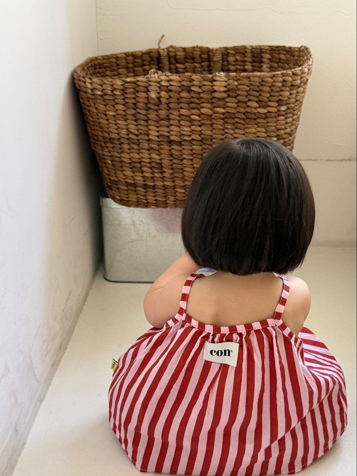 Stripe Sleeveless Blouse