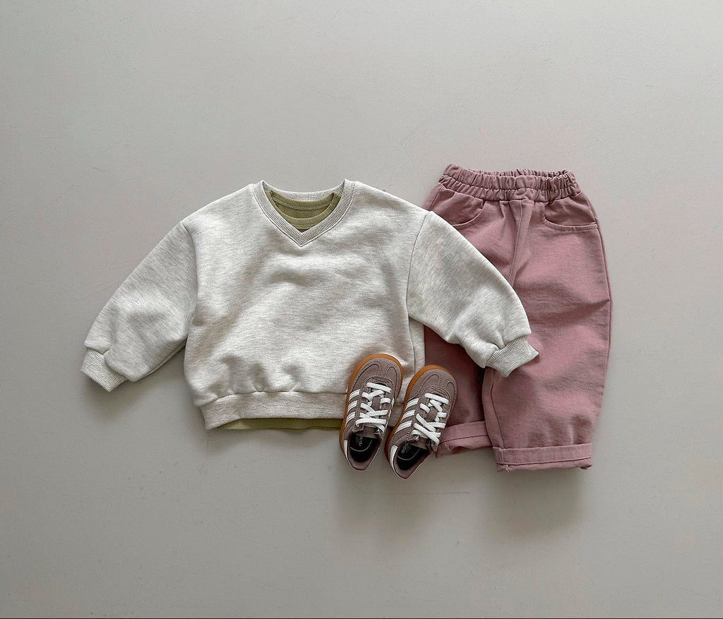 [PRÉCOMMANDE] Sweat-shirt col en V